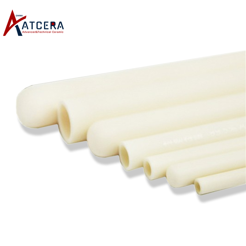 Alumina Tubing One End Closed Pipe