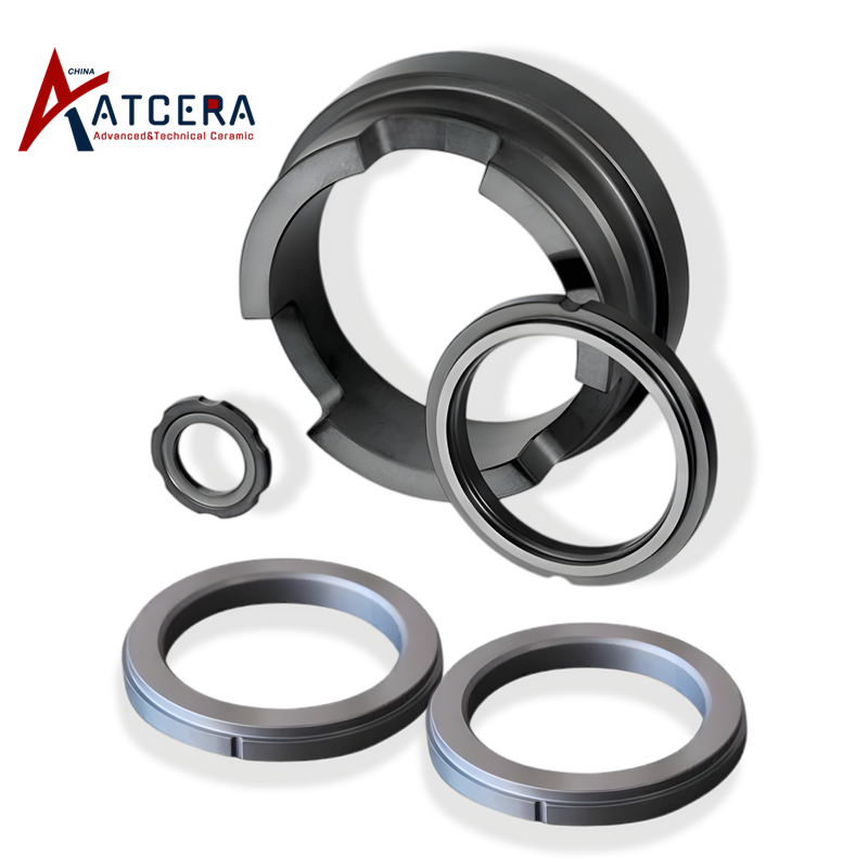 Silicon carbide sealing ring