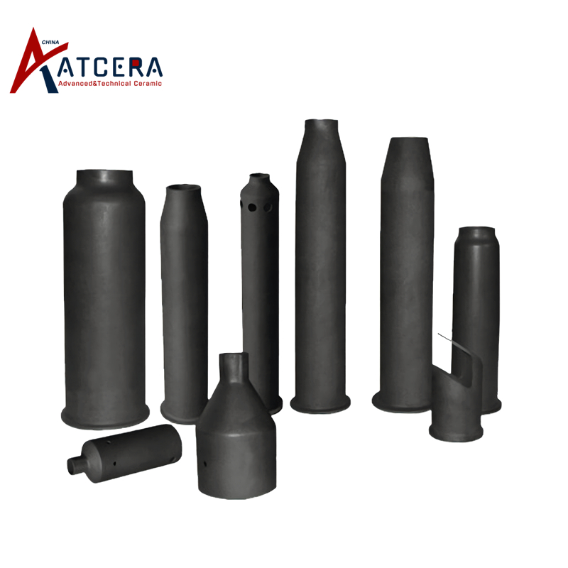 silicon carbide burner nozzle