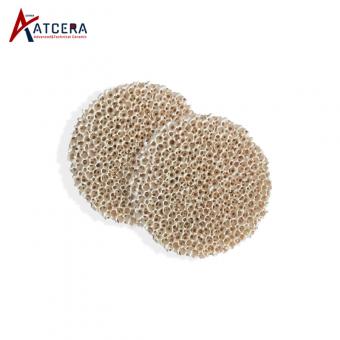 magnesium oxide foam filter