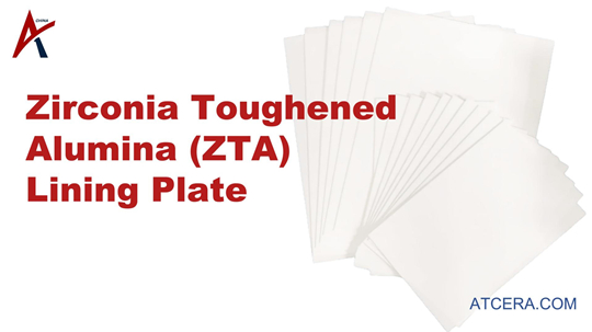 Protégez vos systèmes de l'abrasion et de la corrosion avec la plaque de doublure ZTA