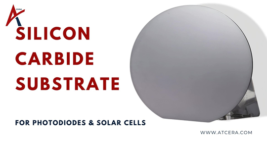Substrat en carbure de silicium pour les photodiodes et cellules solaires