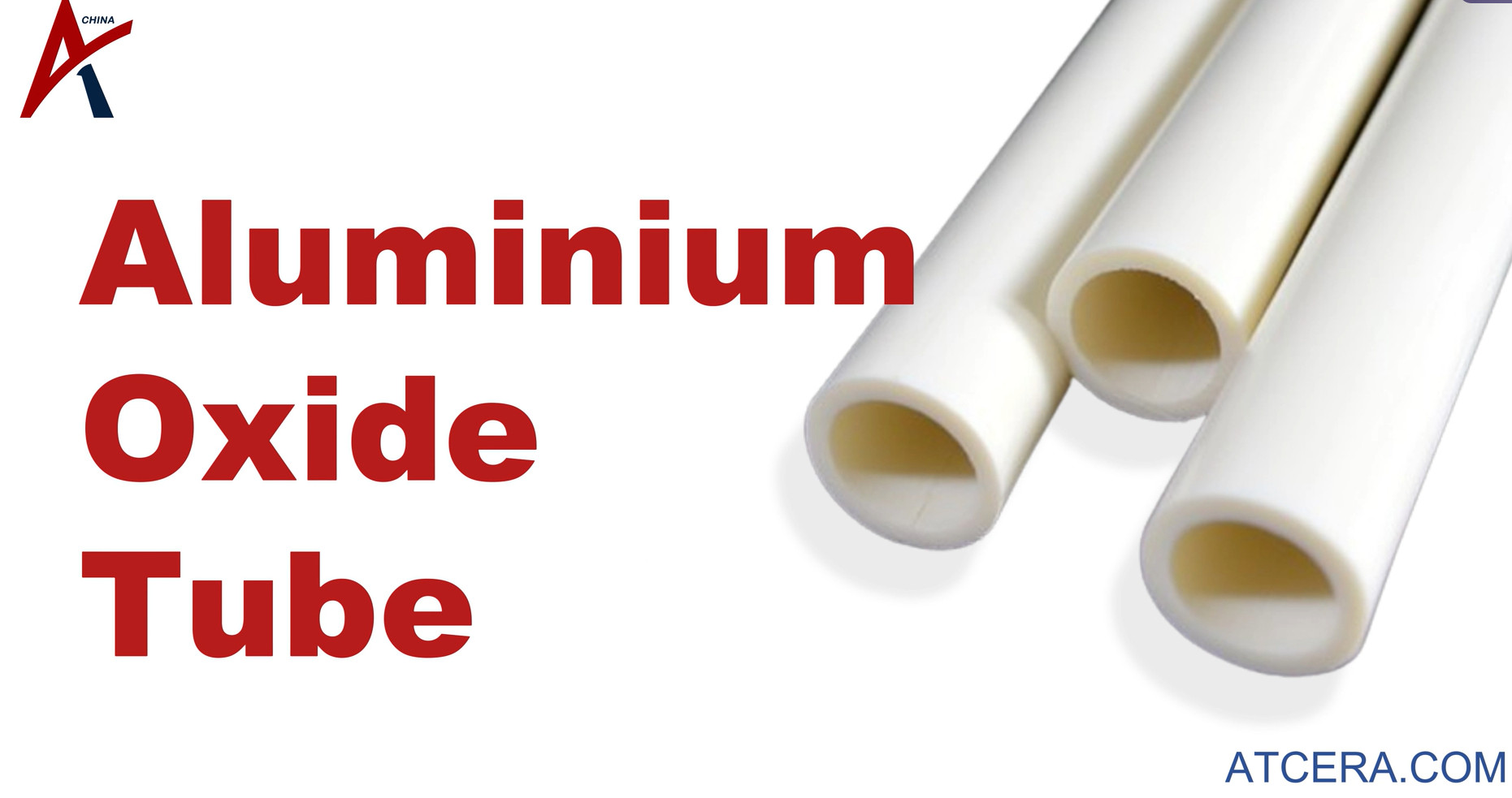 tube en céramique AL2O3 en gros pour une solution industrielle résistante à la chaleur 丨 atcera
