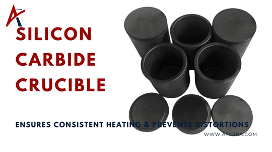 Crucible en carbure de silicium pour une fusion intense